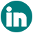 linkedin social media icon
