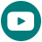 youtube social media icon